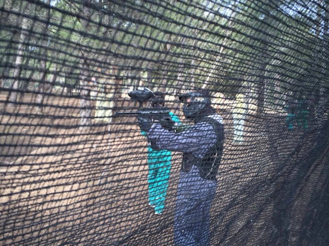  Shooting behind the net
